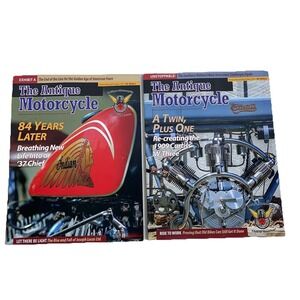 2021 The Antique Motorcycle Magazines Lot Of  Volume 60 # 5, 6, 15
